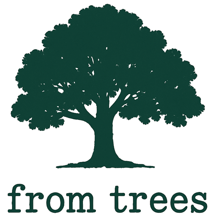 from trees