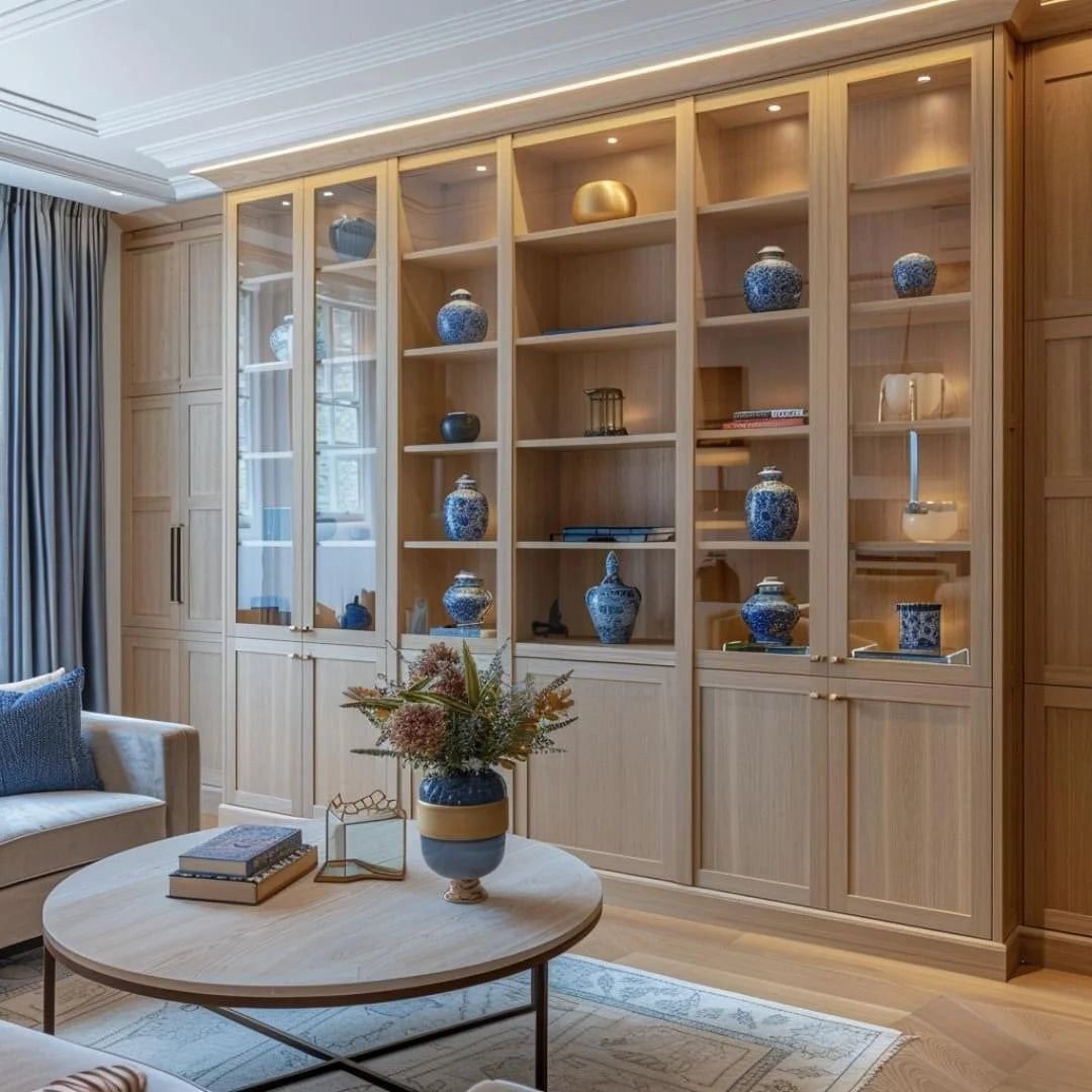 White Oak Built-Ins